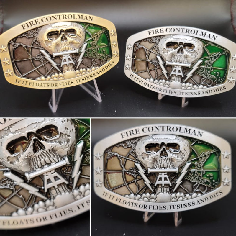 Urban Backwoods Fibbia Per Cintura Vigile Del Fuoco Volontario – Regalo Perfetto Per Uomo E Donna