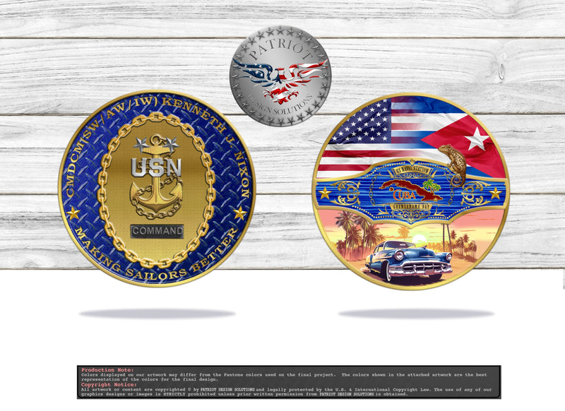 Re-order Custom Coins For K. Nixon