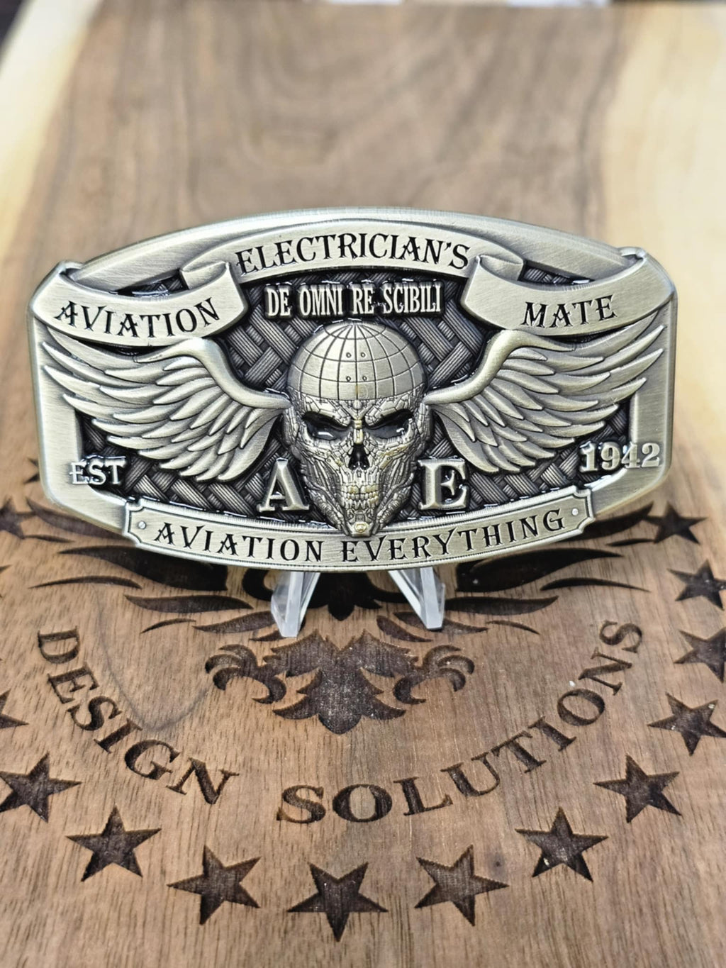 Aviation Electricians Mate Buckle (AE)