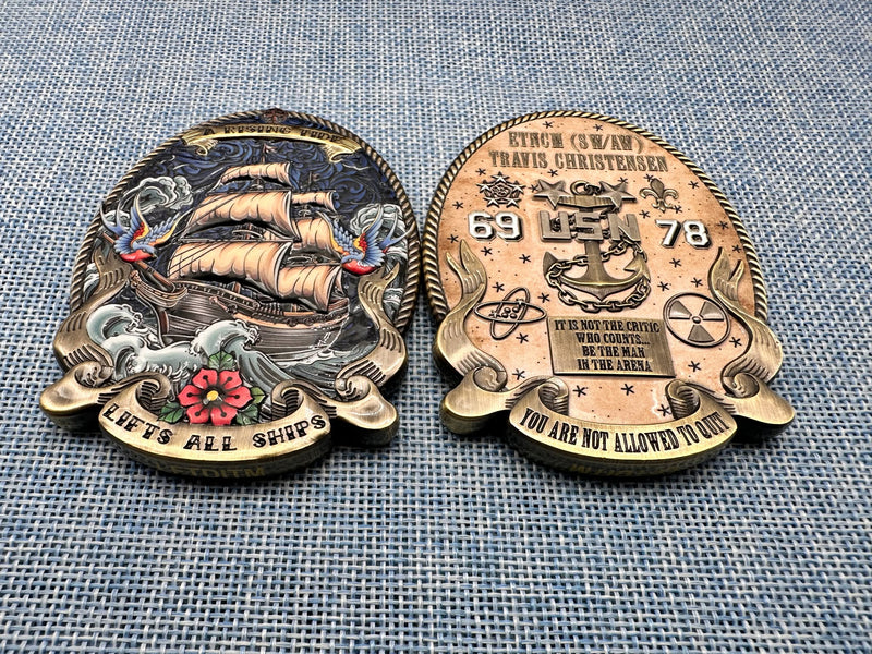 Custom Coins for T. Christensen