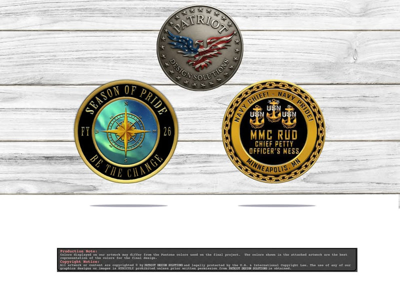 Custom Coins for MMC RUD CPOA