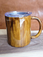 Ready to Ship Wood Grain Mug with MCPO anchor