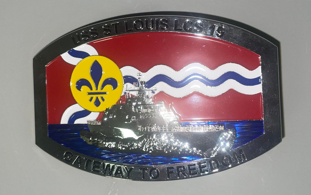 Custom Hats and buckles for USS St. Louis