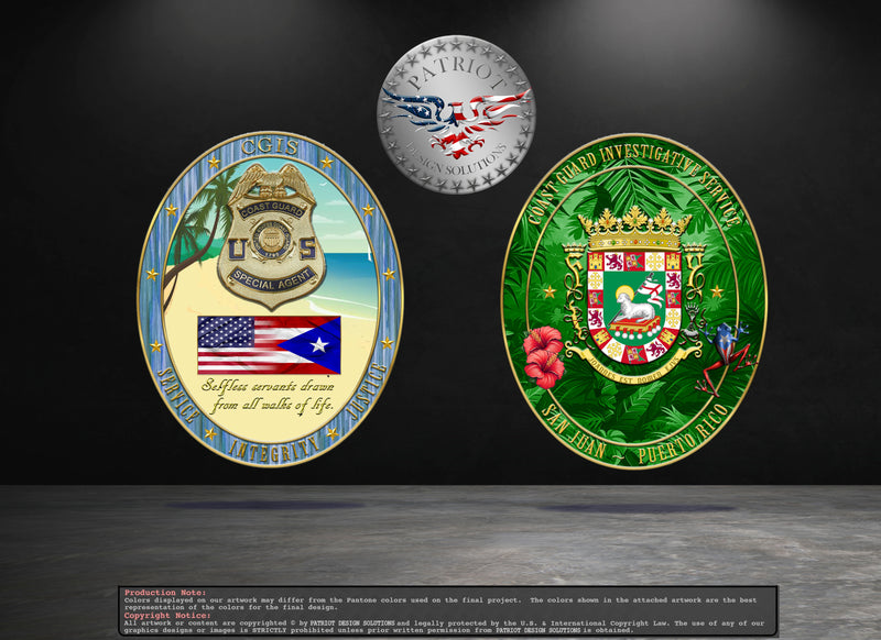 Custom Coins CGIS PR