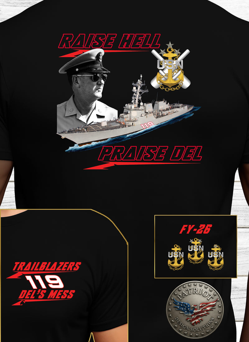 Custom Shirts for Delbert Black