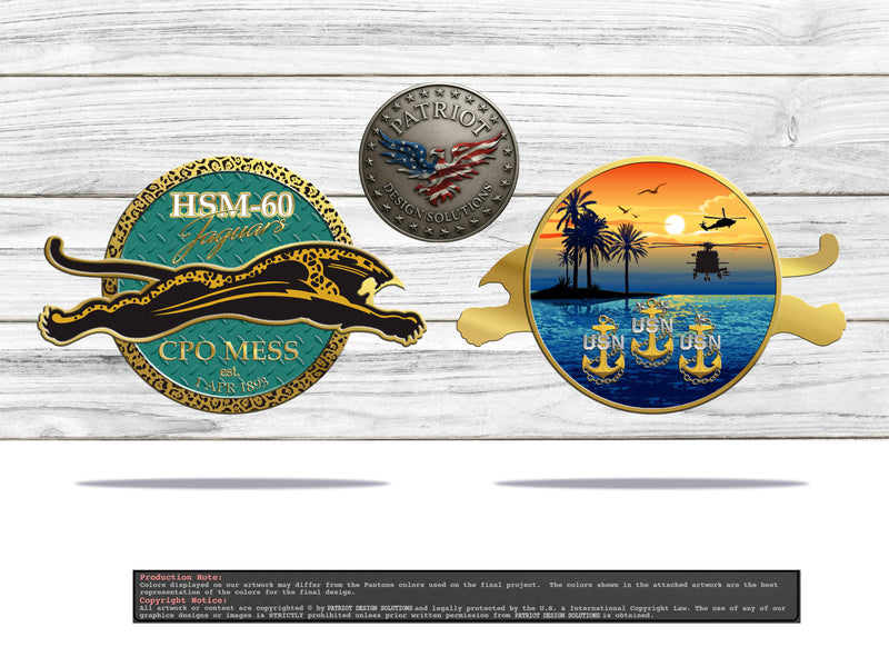 Custom Coins for HSM-60 CPOA