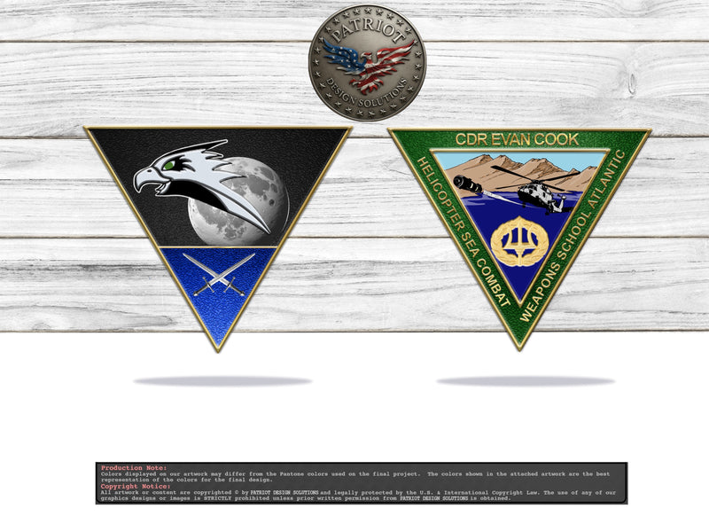 Custom Coin for E. Cook