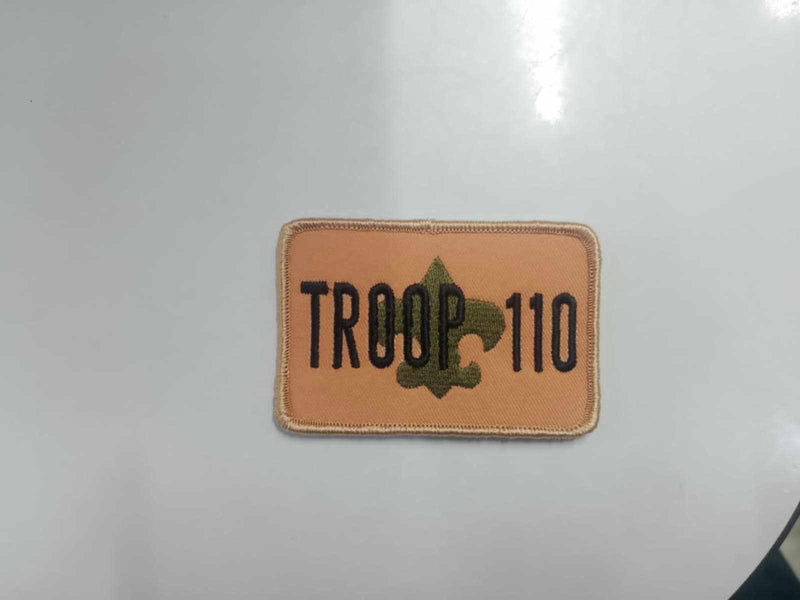 Custom Patches for Troop 110