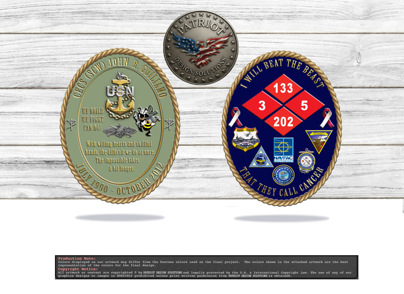 Custom Coins for J. Guiliano