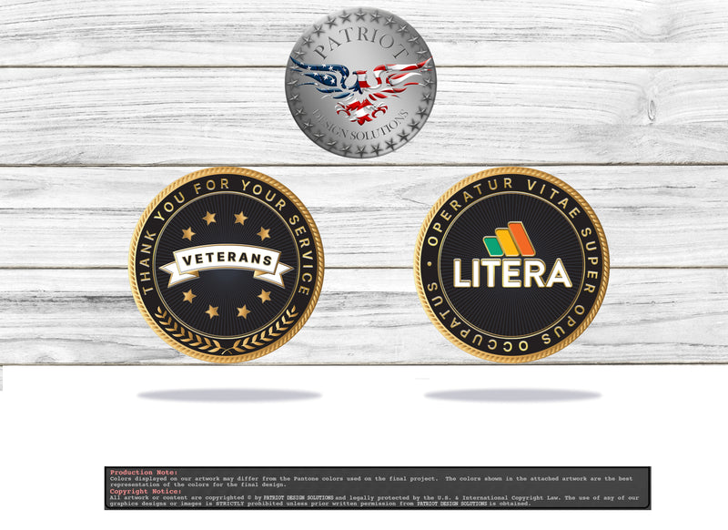 Custom Coins For LITERA