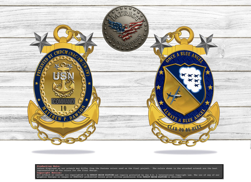 Custom Coins For M. Dawson