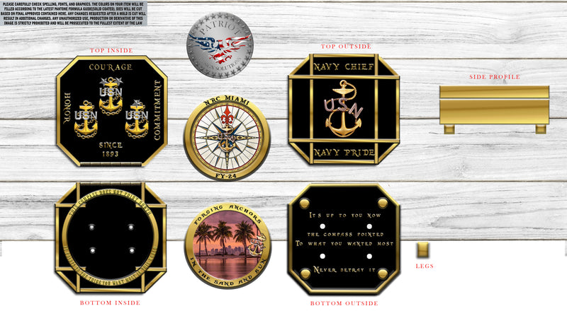 Custom Coin for NRC Miami CPOs