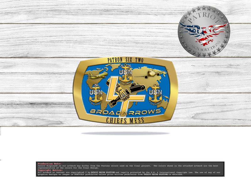 Custom Buckles for VP-62
