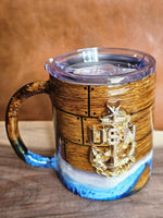 Ready to Ship Shipwreck mug with SCPO anchor