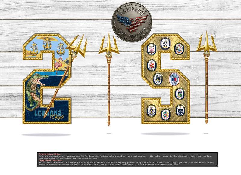 Custom Coins for LCSRON2 CPOA