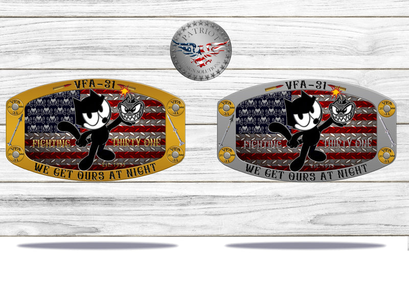 Custom Buckle for VFA-31