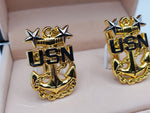 Master Chief Petty officer, USN (MCPO) Cufflinks