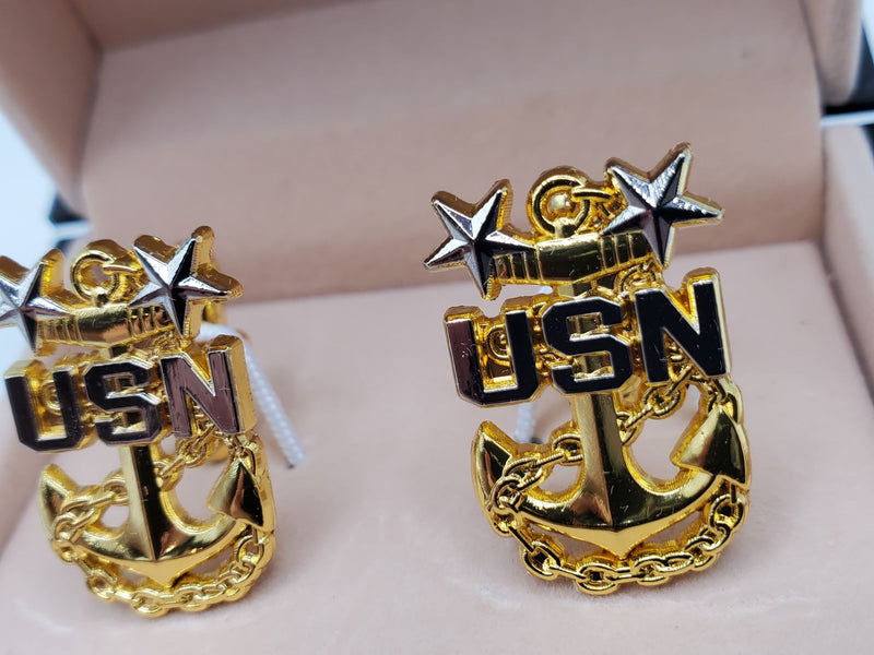 Master Chief Petty officer, USN (MCPO) Cufflinks