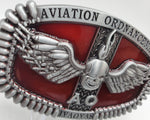 Aviation Ordnanceman, (AO) Belt Buckle