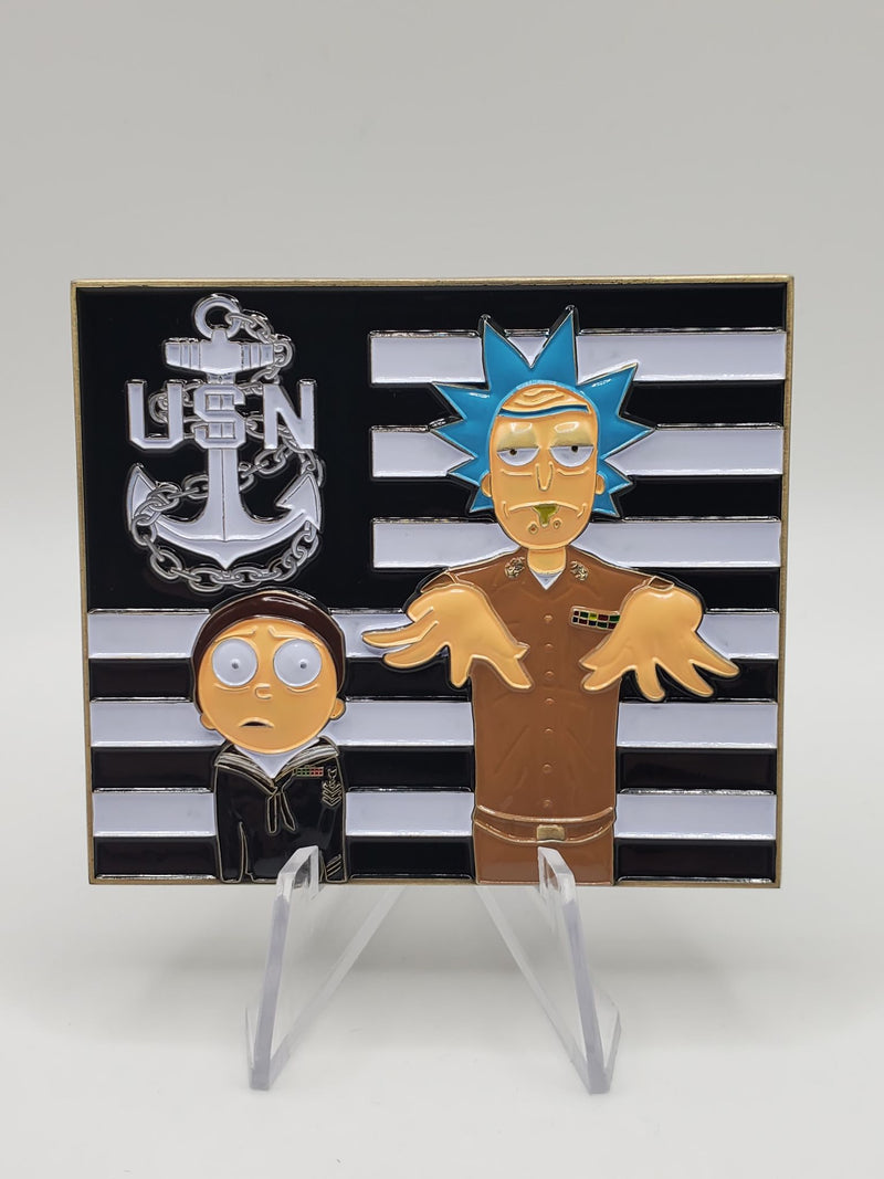 Rick and Morty "How to Chief" Coin