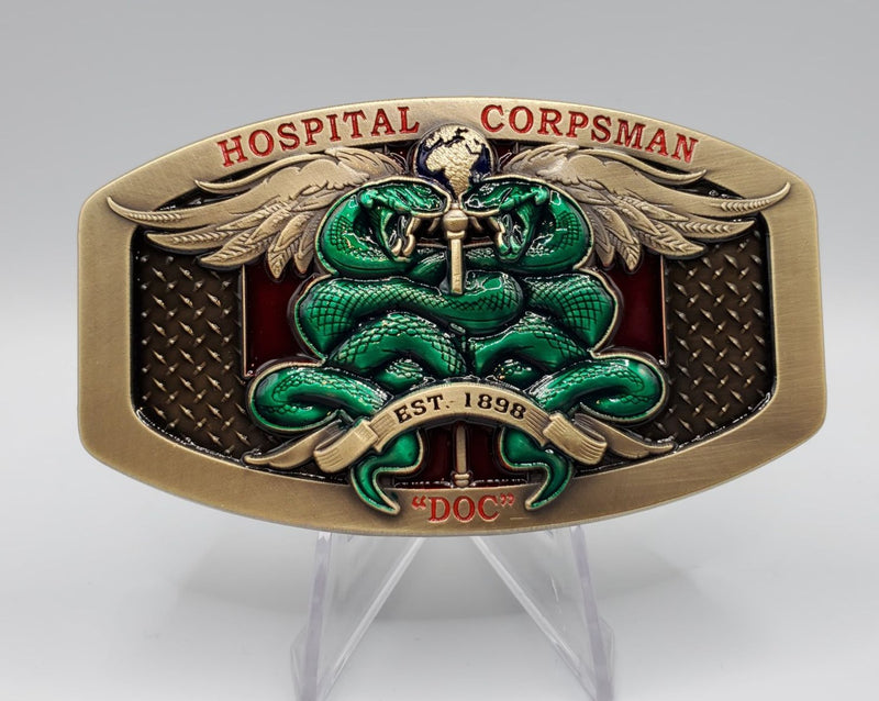 Hospital Corpsman Belt Buckle