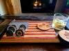 Desktop American Flag Coin Rack