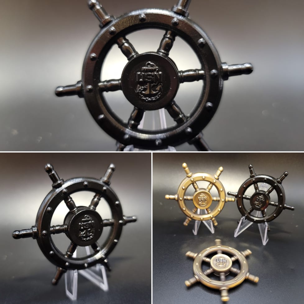Ships Wheel Spinner