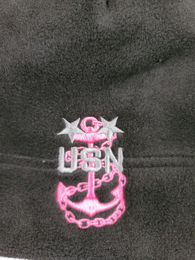 Black Fleece Skull Cap Beanie