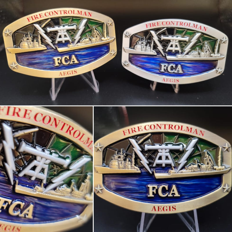 FCA - Fire Controlman (AEGIS) Buckle