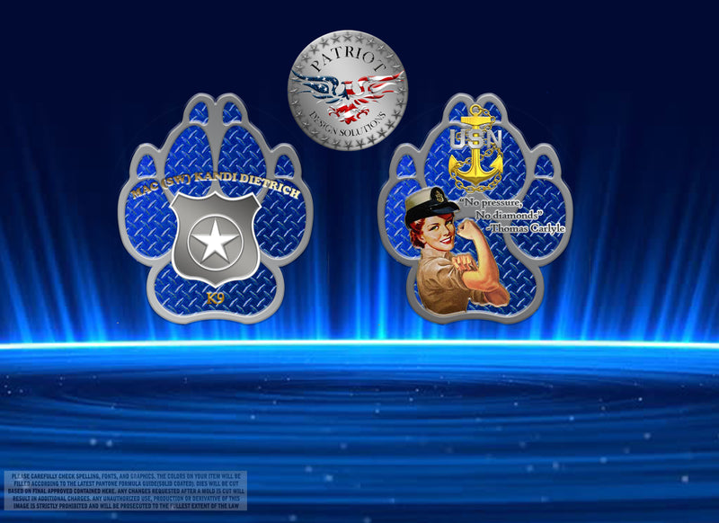 Custom coins for K. Dietrich