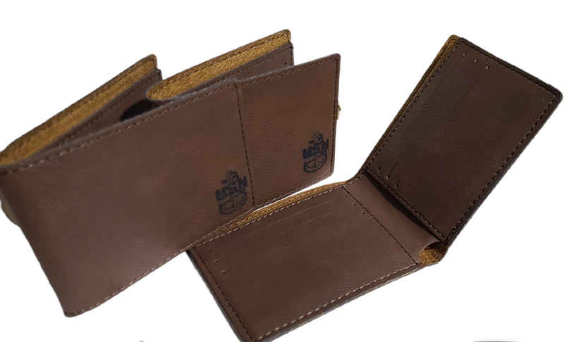 Leather Wallet (lasered ranks)
