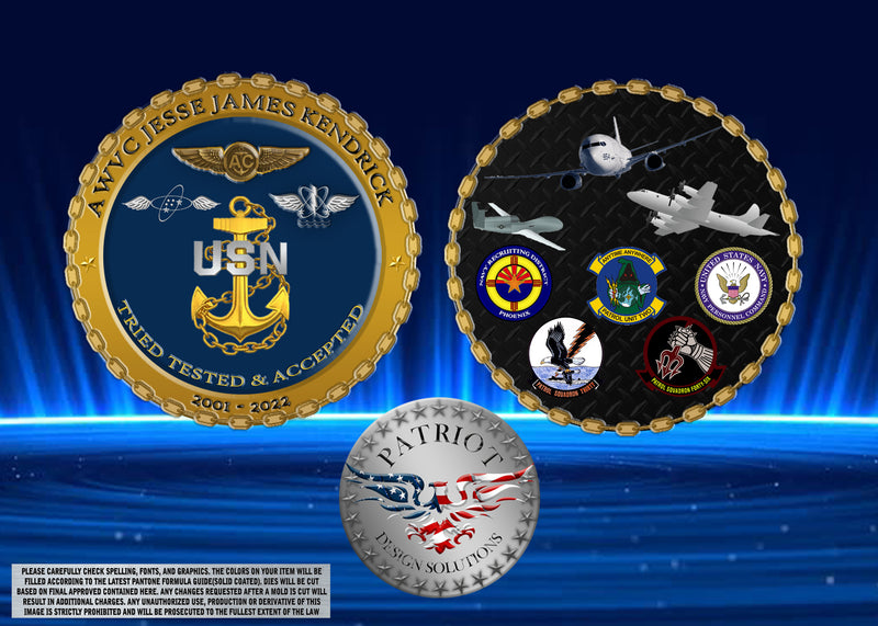 Custom Coins For J. Kendrick